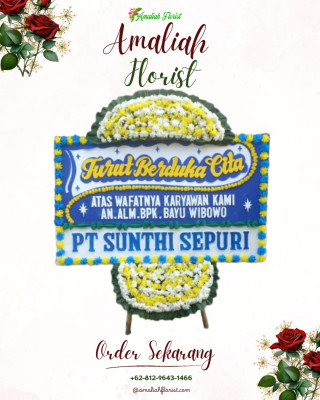 Papan Bunga Duka di Kaliangkrik