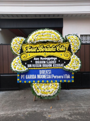 Papan Bunga Duka di Kaliangkrik