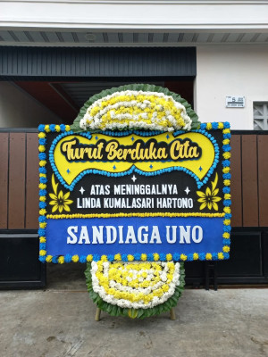 Papan Bunga Duka di Kaliangkrik